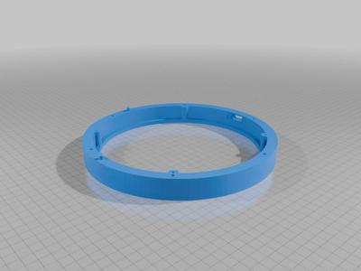 Porsche 8" Door Woofer Adapter