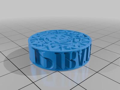 Pirate Coin Text Flip Pirates of the Carribean