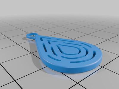 Drop Pendant+Drop Earring