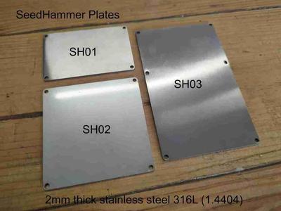 SeedHammer Metal Plates