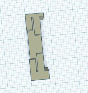 SS12F15 Switch holder (slide in place)