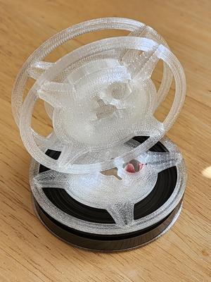 2.5" Tape Reel Snap-Together