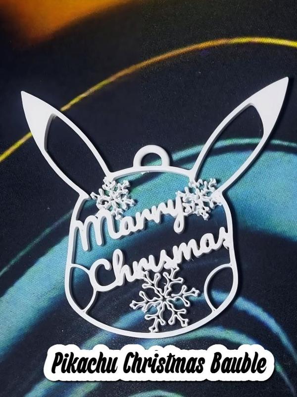 Pikachu Christmas Bauble