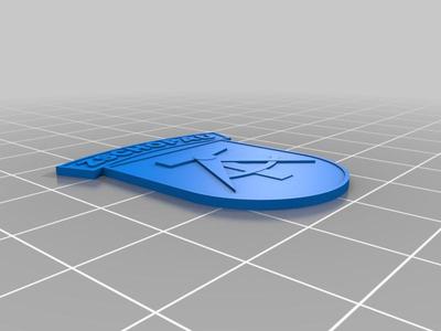 MZ badge for steering handle