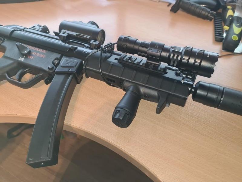 Marui MP5 NGRS Magpul inspired handguard