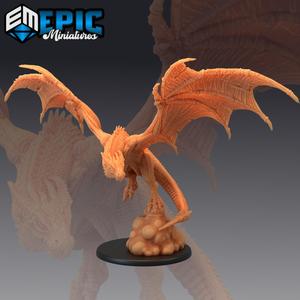Draconic Wyvern Flying / Bulky Dragon / Fire Drake