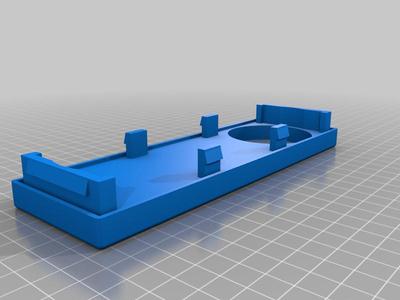 Stereo Din Mount for 1 gauge