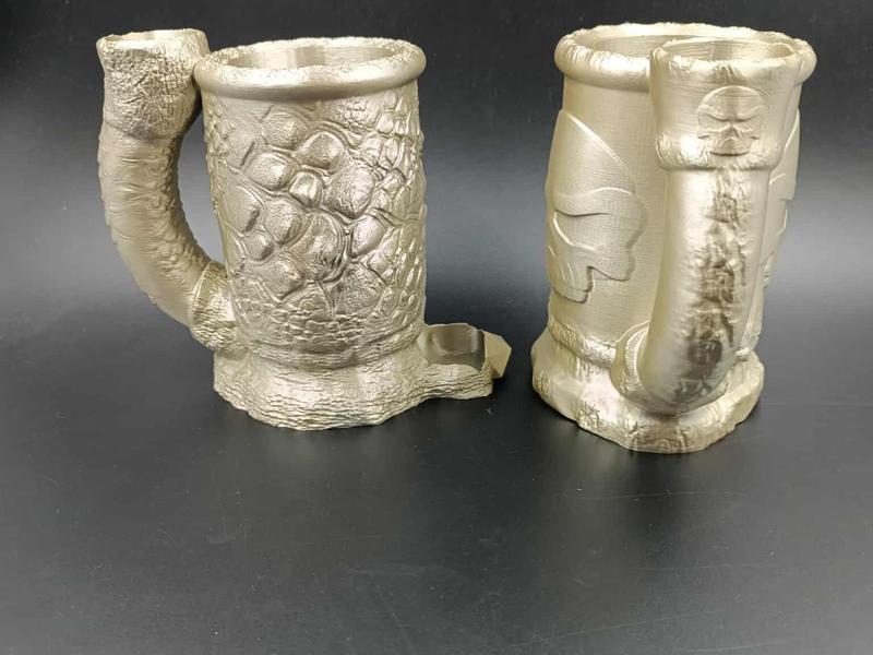 DnD Tavern Mug Dice Tower - Skull - Dragon