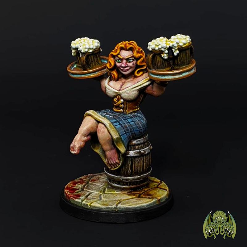 Dorella Breakheart [PRE-SUPPORTED] Female Dwarf Innkeeper