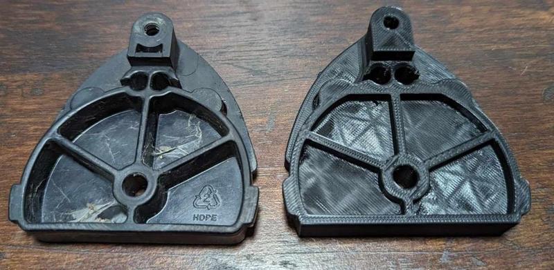 Snowblower Chute Tilt Cable Guide 731-1313C