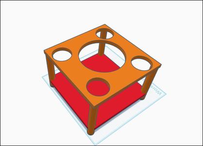 Shot glass and Cup holder