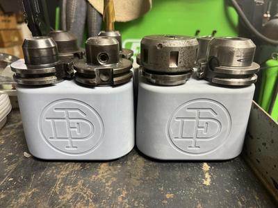 Cat 40 tool holder.  With Deckel logo