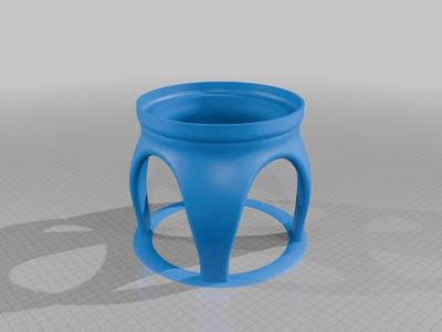 Dog dish stand upgraded