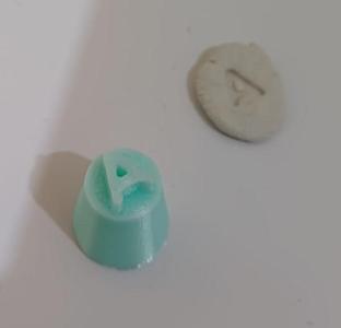 Alfabeto para cerâmica - Alphabet for ceramics 