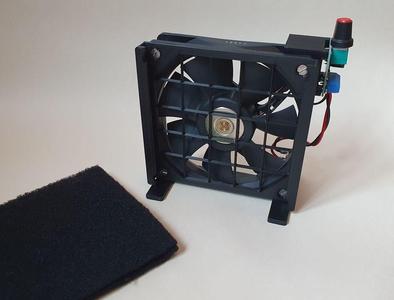 solder fume extractor (fast to print, less material)