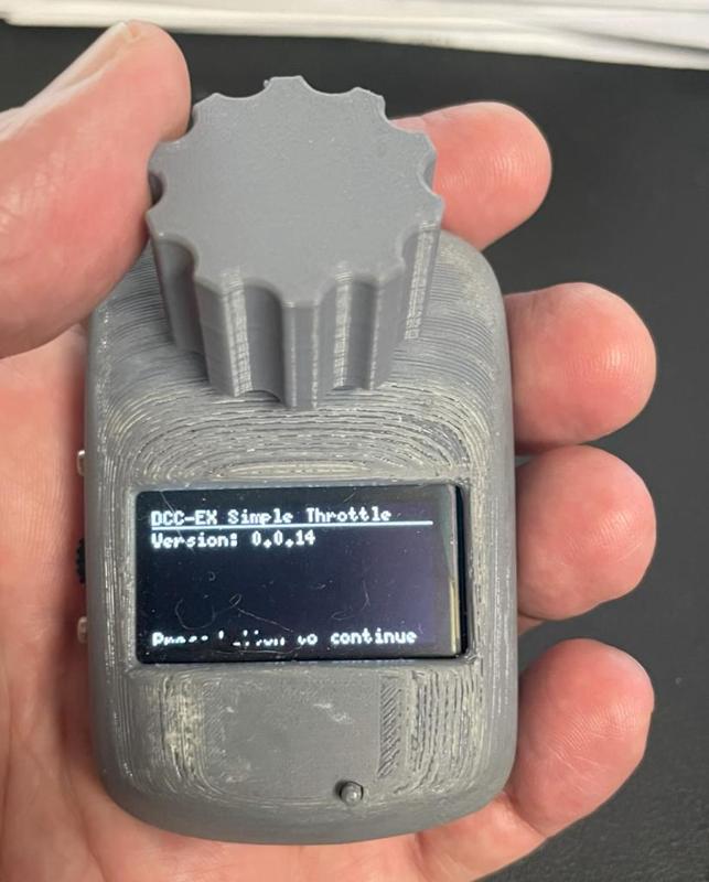 DCC-EX Simple Throttle Enclosure