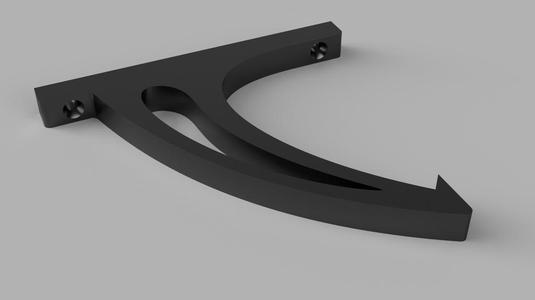 Thin Holder for RC planes