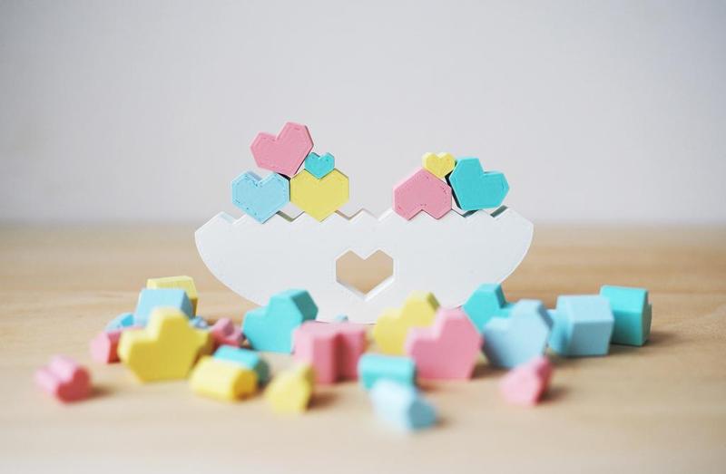 Heart balance game