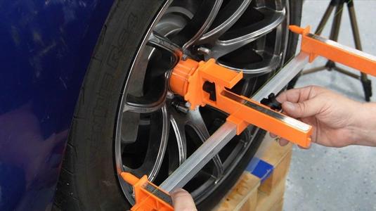 DIY Wheel Alignment Fixture