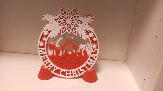 Christmas wreath - foot