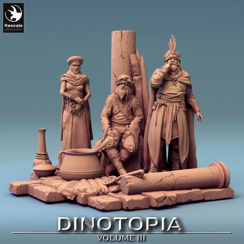 Dinotopia Diorama Look