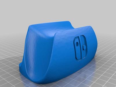 Minimalistic Nintendo Switch Pro Controller Stand with logo