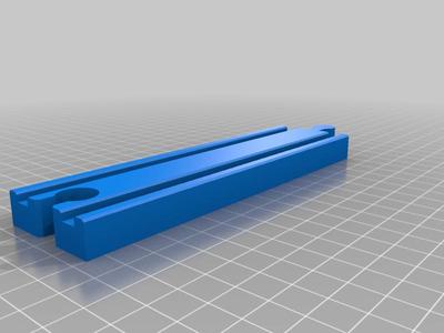 Wooden Train Track Pieces