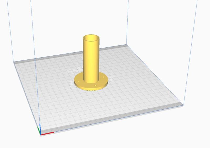 Holder for garden torch