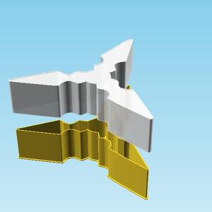 Shuriken 0038, nestable box (v2)