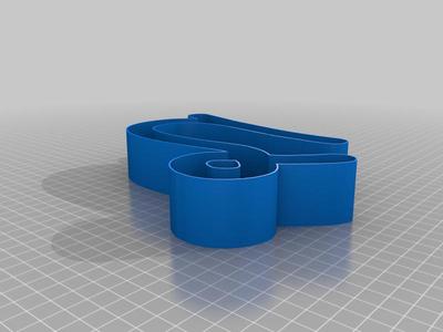 Capricorn symbol, nestable box (v2)