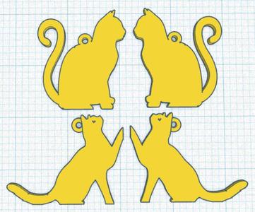 Cat Earrings