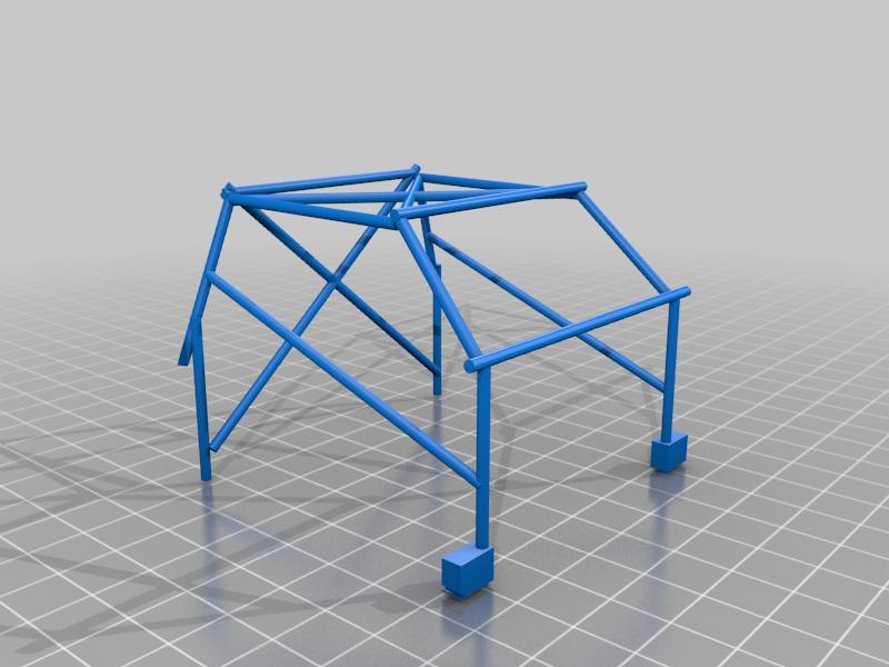 SCX24 Roll Cage For SR5 Toyota 