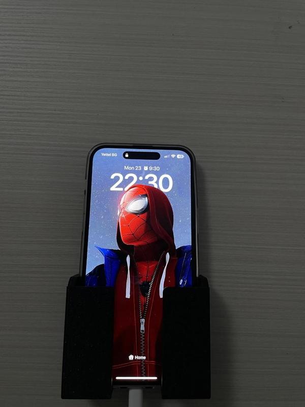 Mobile phone wall mount