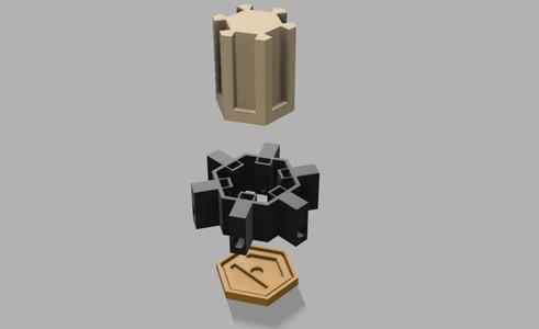 Maghex Perfect Set Magnet Jig - 6mm x 3 mm magnets