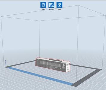 NS2200 locomotive in N scale
