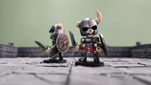 Chibi Skeleton Soldier