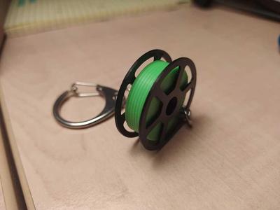 Filament keychain