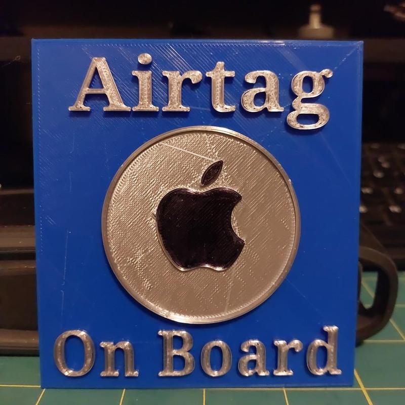 Auto Anti-Theft Placard