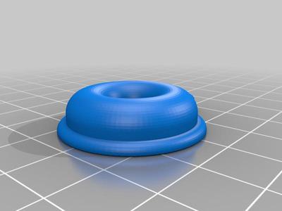 Blue Gel Donut Charm from the Operating Room