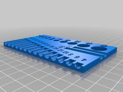 Screw Bolt Sorter metric Schraubensortierer M2 M16 4-40mm