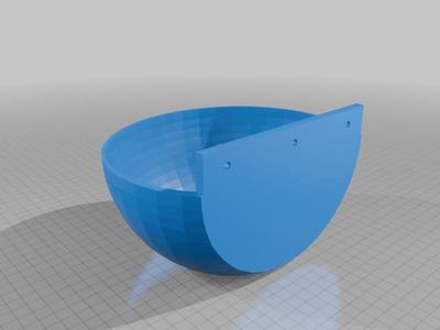 Wall Mount Fruit Basket with Vent/Drain Holes