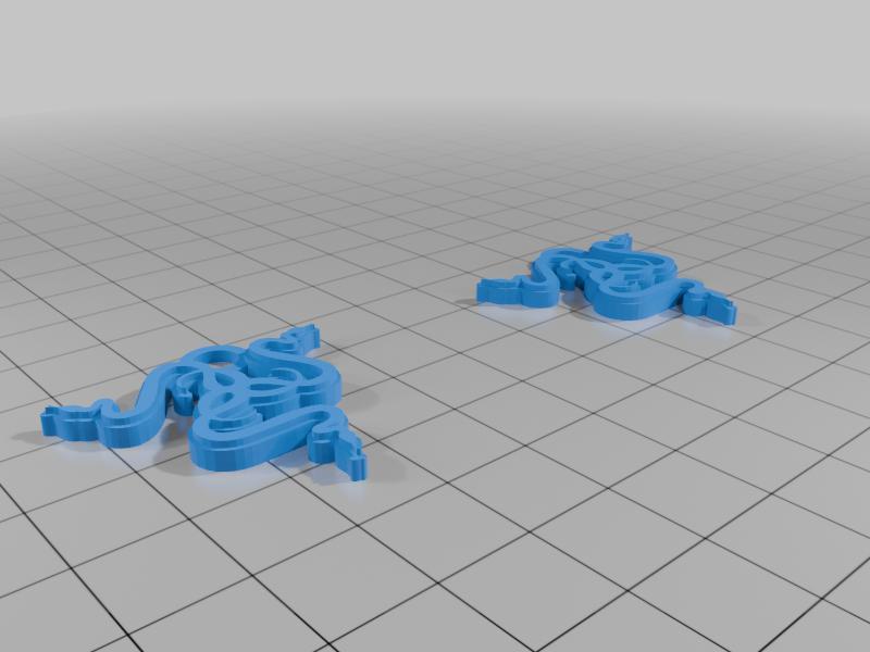 Boucle d'oreille razer