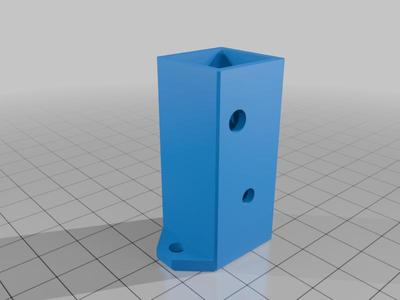 Anycubic test model to show quality problems with vertical surfaces