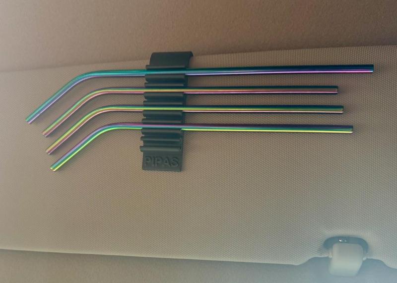 Straw Visor Holder for Pipas