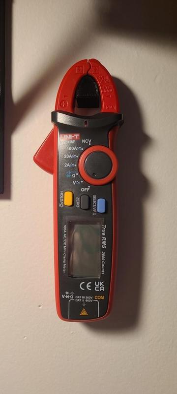 Clamp Multimeter Wall Mount