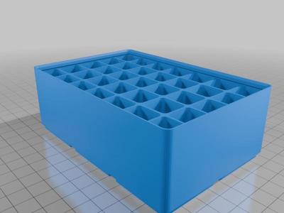 Gridfinity End Mill Holders - Several Sizes