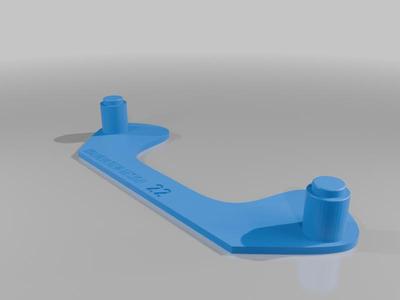 Discgolf bag organizer