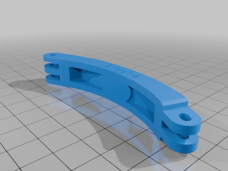 Mount - 85mm curved extension bar for Action Cam (Reinforced)