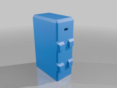 Ebike Blue battery housing