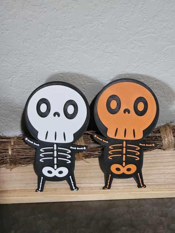 Little Cute Chubby Skeleton Decor